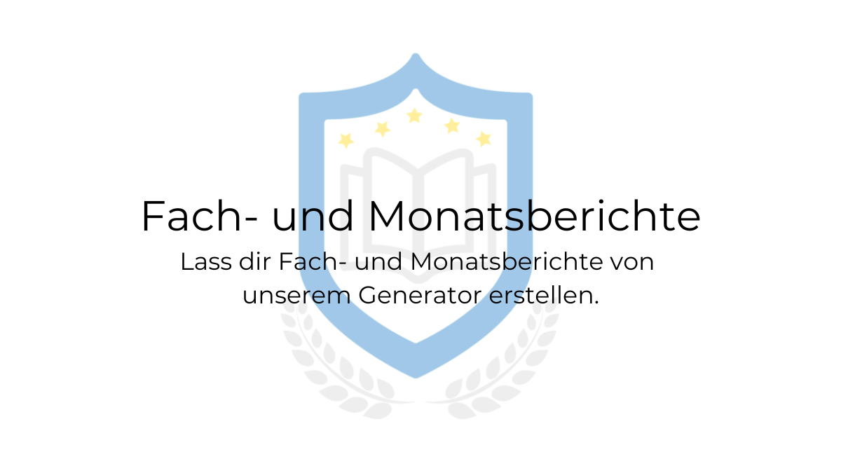Fertige Fachberichte für 691 Ausbildungsberufe als Word-Datei zum Download