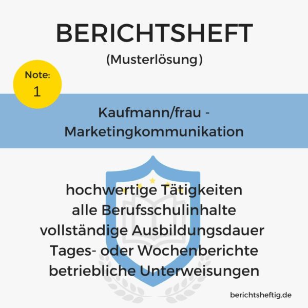 Kaufmann/frau - Marketingkommunikation