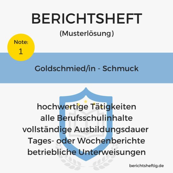 Goldschmied/in - Schmuck