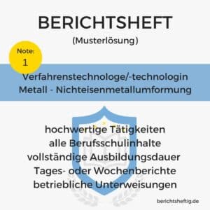 Verfahrenstechnologe/-technologin Metall - Nichteisenmetallumformung