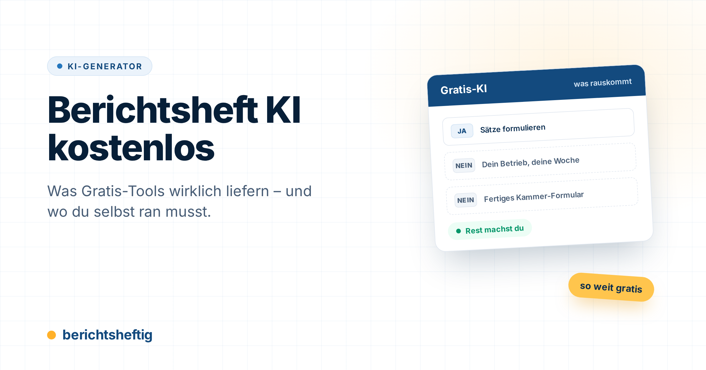 cover-berichtsheft-ki-kostenlos Berichtsheft KI kostenlos: Was wirklich gratis geht