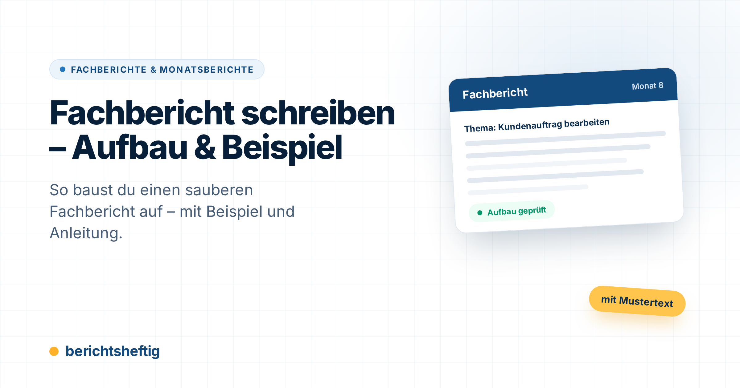 cover-fachbericht-schreiben-1 Fachbericht schreiben: Aufbau & Beispiel für die Ausbildung