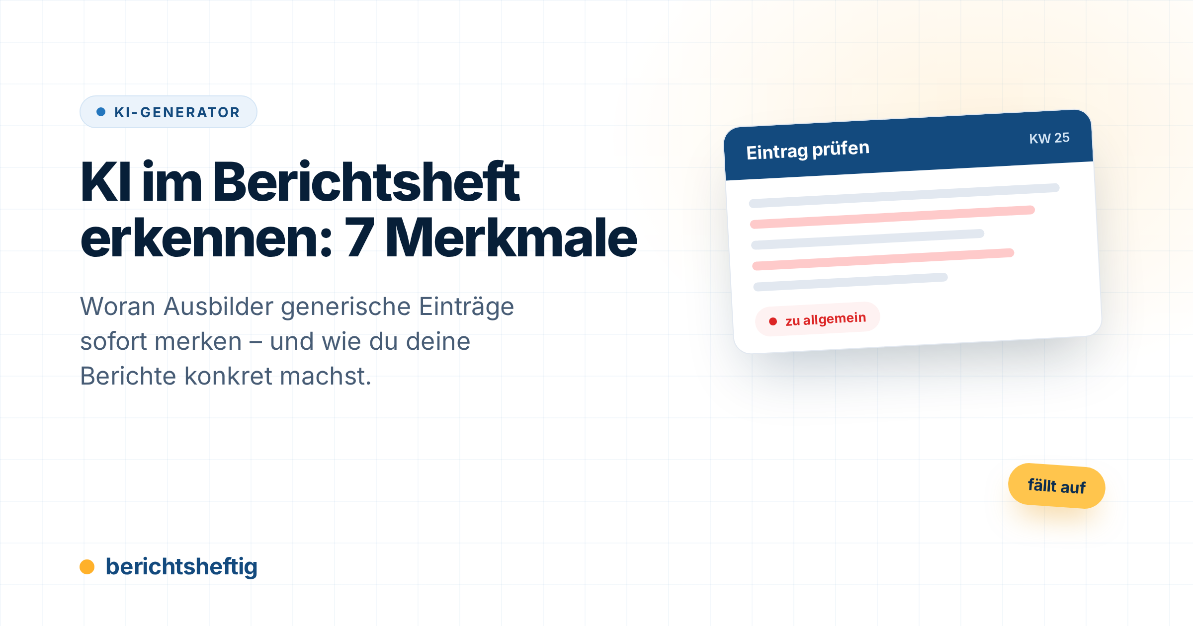 cover-ki-im-berichtsheft-erkennen-2 KI im Berichtsheft erkennen: 7 Merkmale